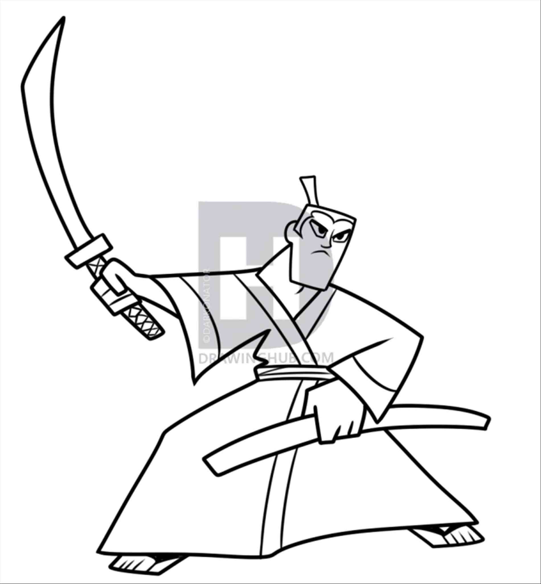 1900x2050 Japanese Samurai Drawing Easy Marvel Superhero.