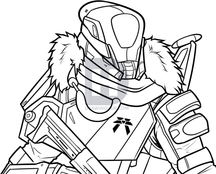 Destiny Ghost Drawing Easy at GetDrawings Free download