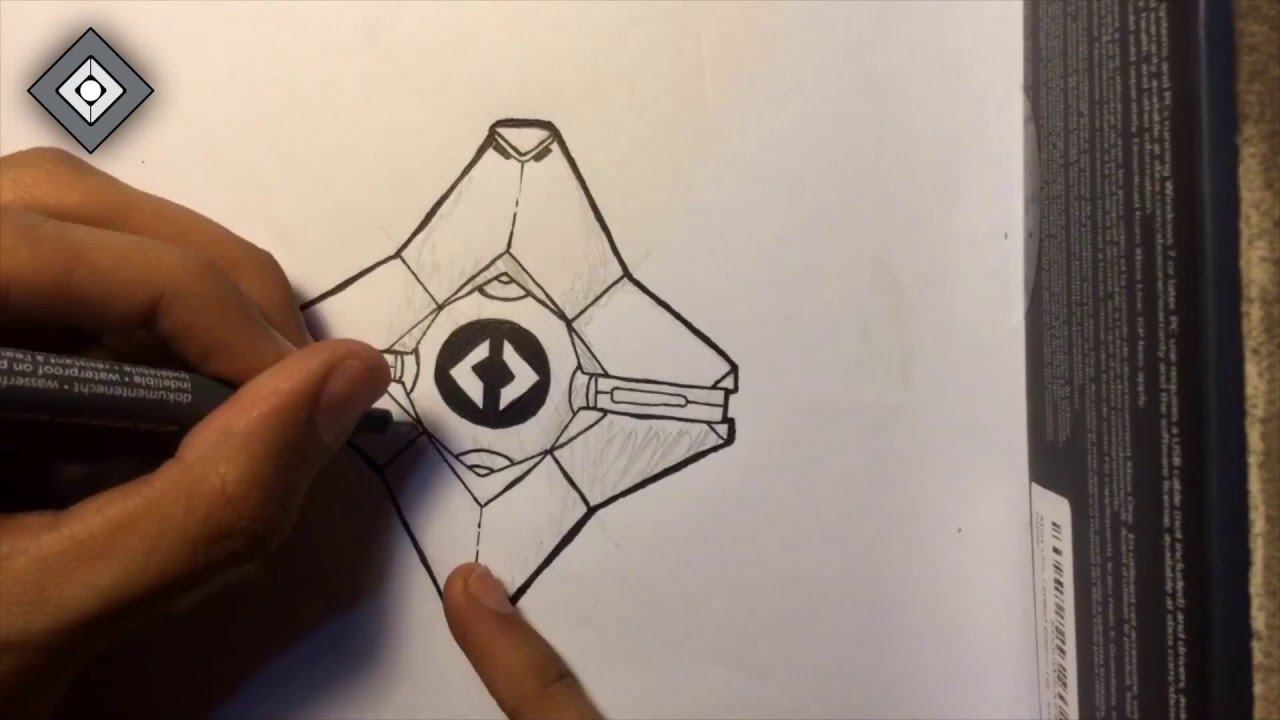 Destiny Ghost Drawing Easy at GetDrawings | Free download