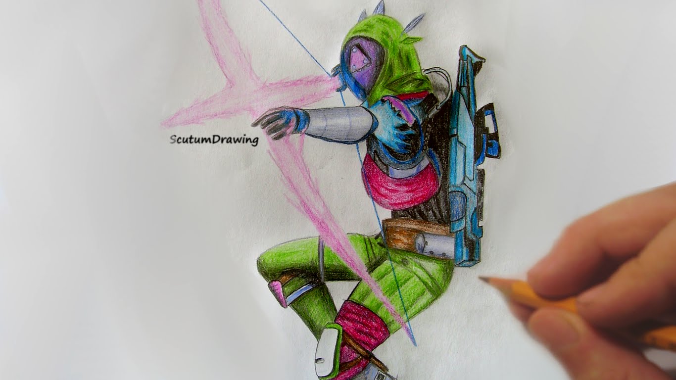 Destiny Ghost Drawing Easy at GetDrawings | Free download