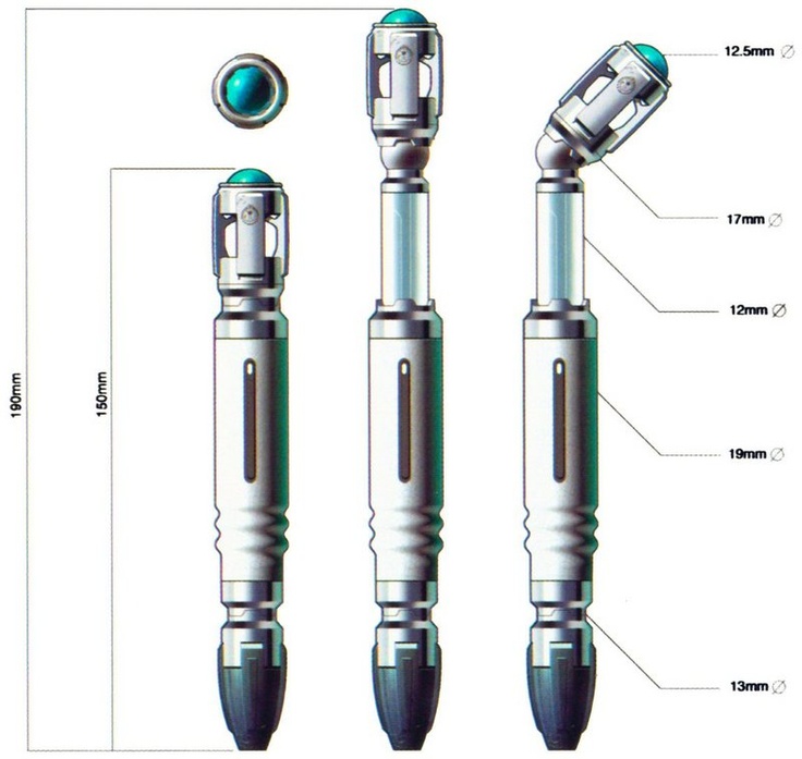 Doctor Who Sonic Screwdriver Drawing at GetDrawings | Free download