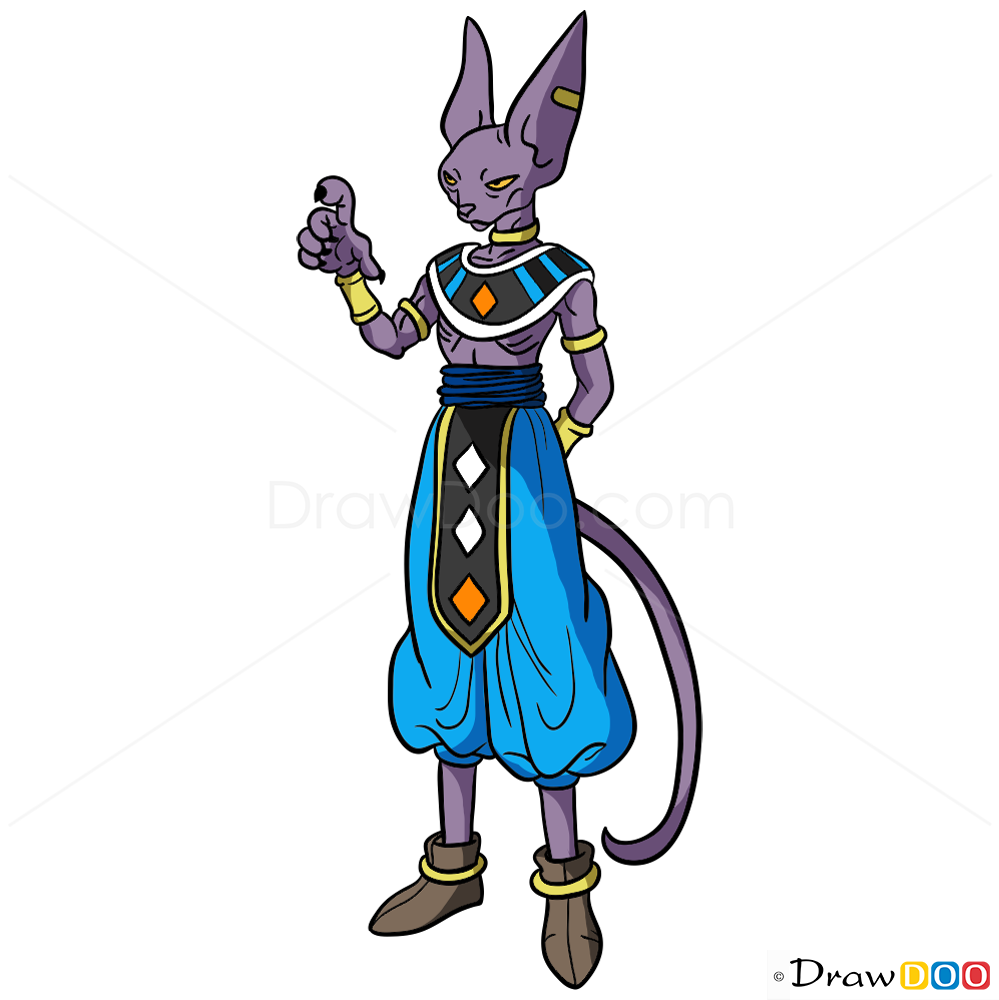 The best free Beerus drawing images. Download from 9 free drawings of