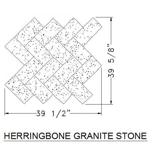 cad natural stone hatch