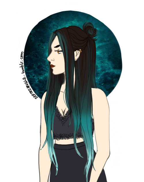 Drawing Of A Girl With Long Hair Tumblr At Getdrawings Free Download