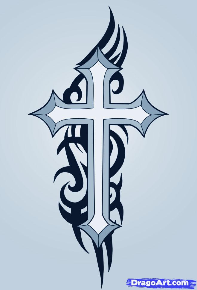 Cross Drawing Catholic Crosses Drawing at GetDrawings Free download