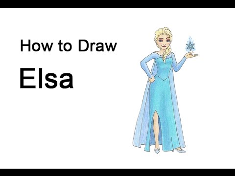 Elsa Frozen Drawing Full Body at GetDrawings | Free download