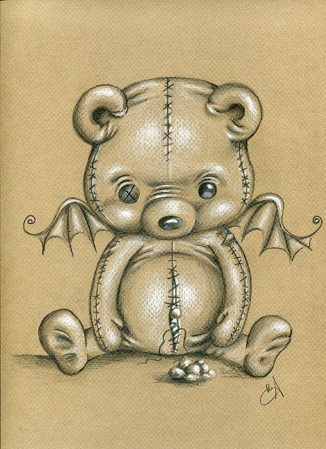 Emo Teddy Bear Drawing at GetDrawings Free download