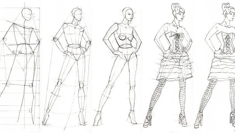 Creative How To Draw Fashion Sketches For Beginners for Girl