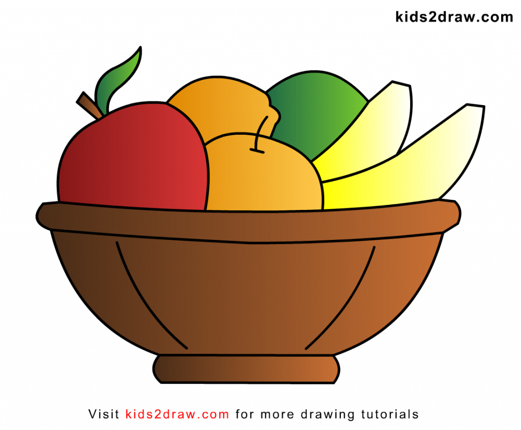 Fruit Basket Drawing Easy at GetDrawings Free download