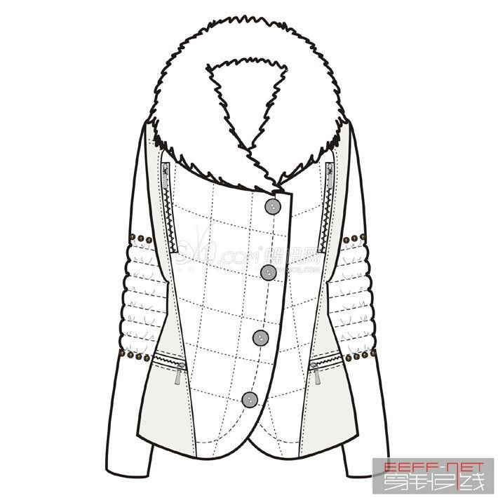 Fur Coat Technical Drawing at GetDrawings Free download