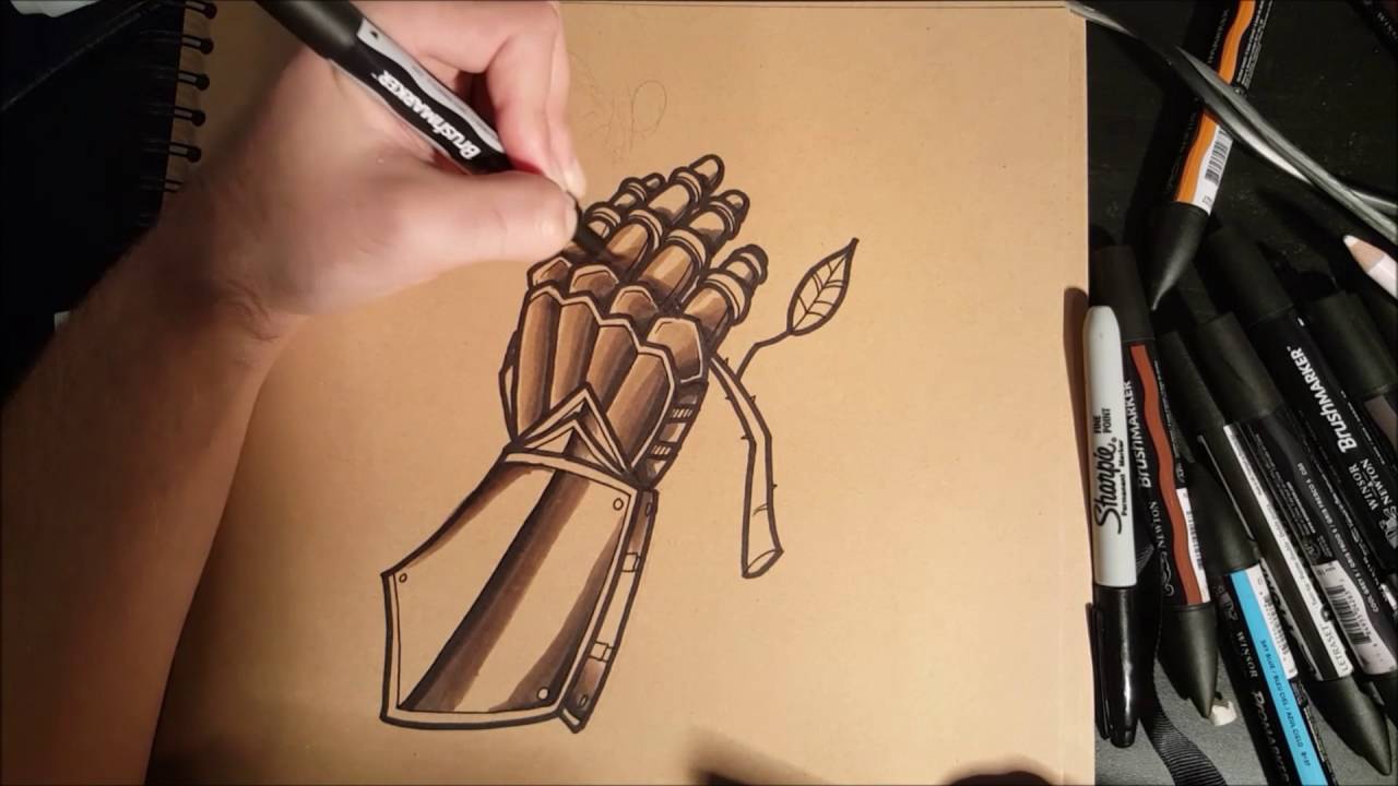 Gauntlet Drawing at GetDrawings Free download