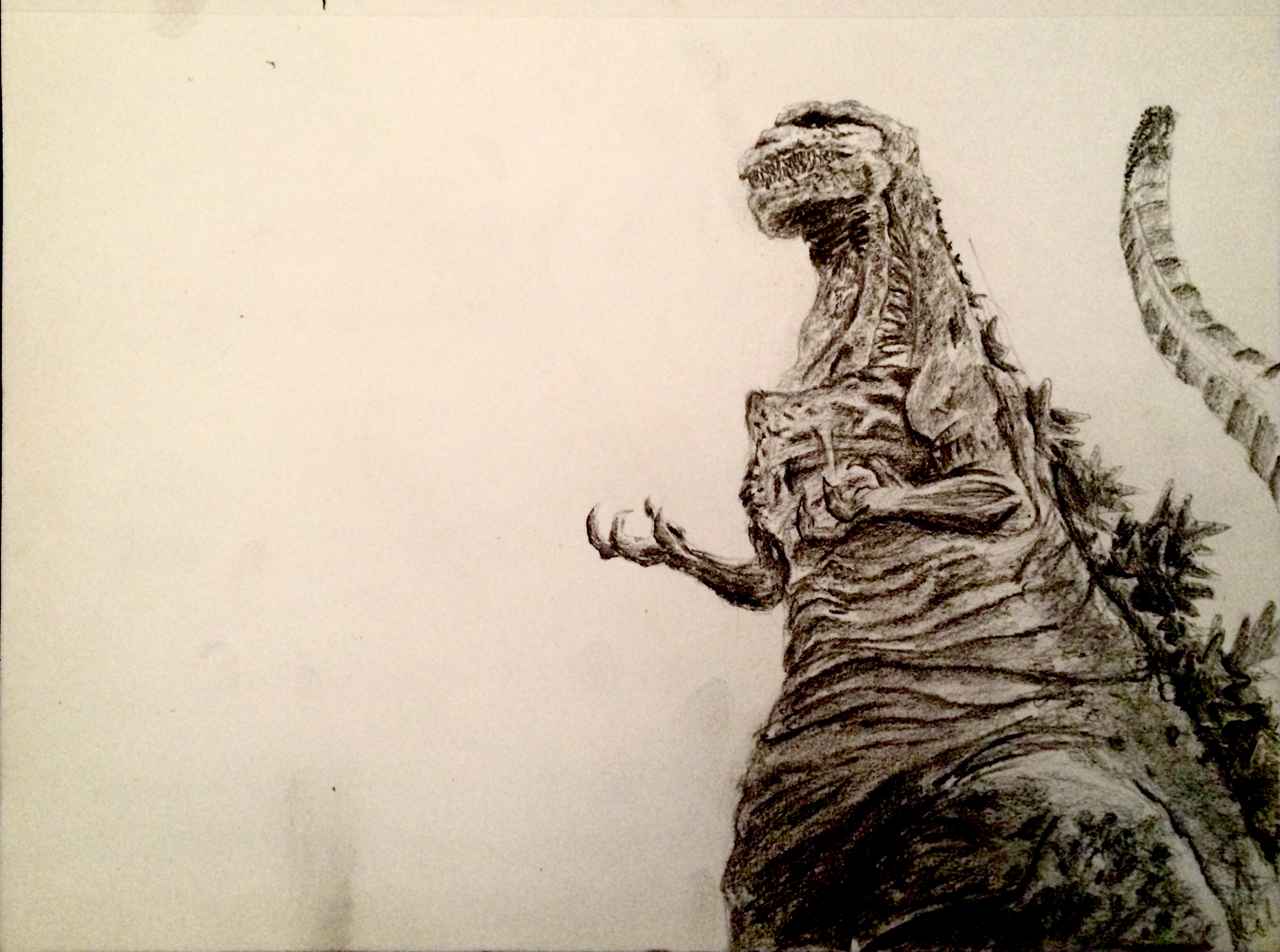 Godzilla Drawing Easy At GetDrawings Free Download