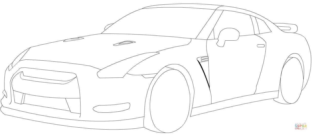 Nissan Gtr Vector at GetDrawings | Free download