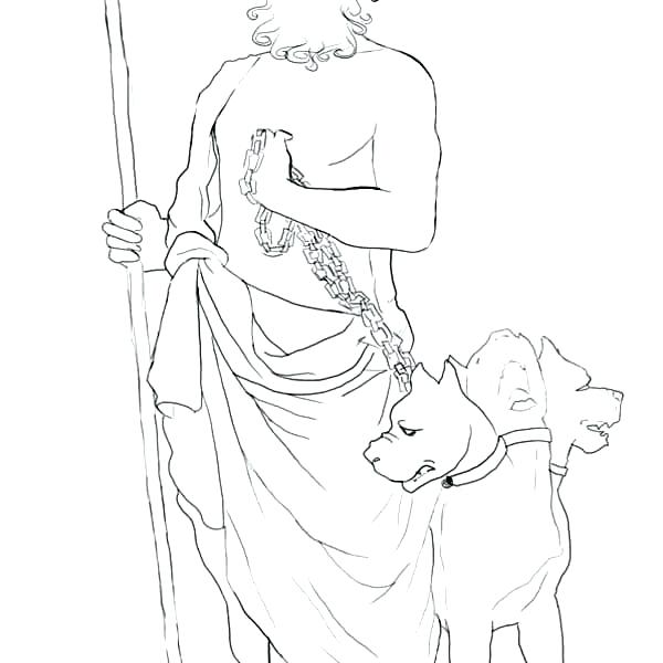 Hades Greek God Getdrawings Drawing Coloring Pages Sketch Coloring Page.