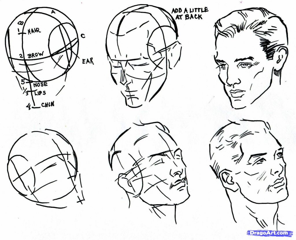 Human Face Pencil Drawing at GetDrawings | Free download