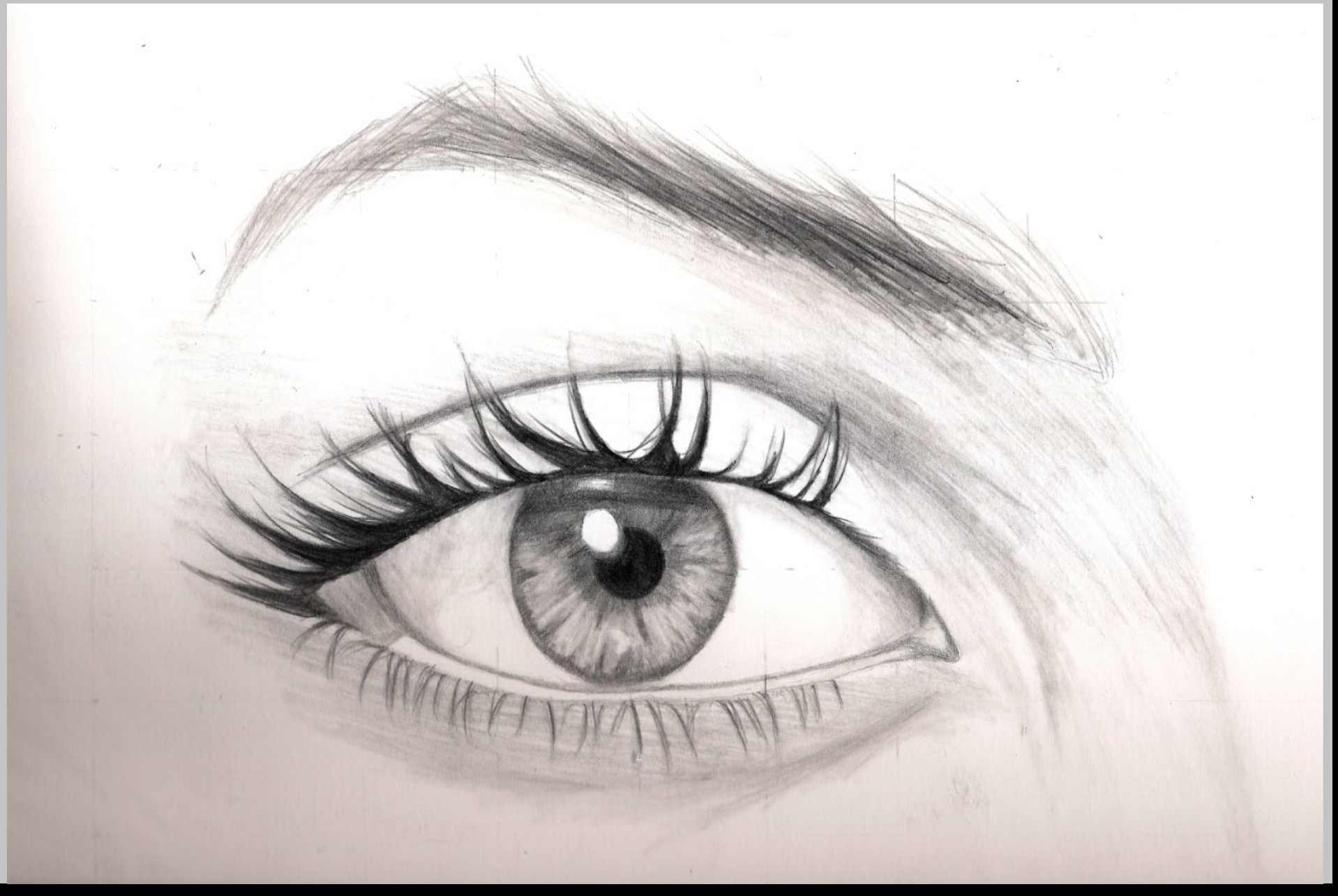 cool simple pencil drawings