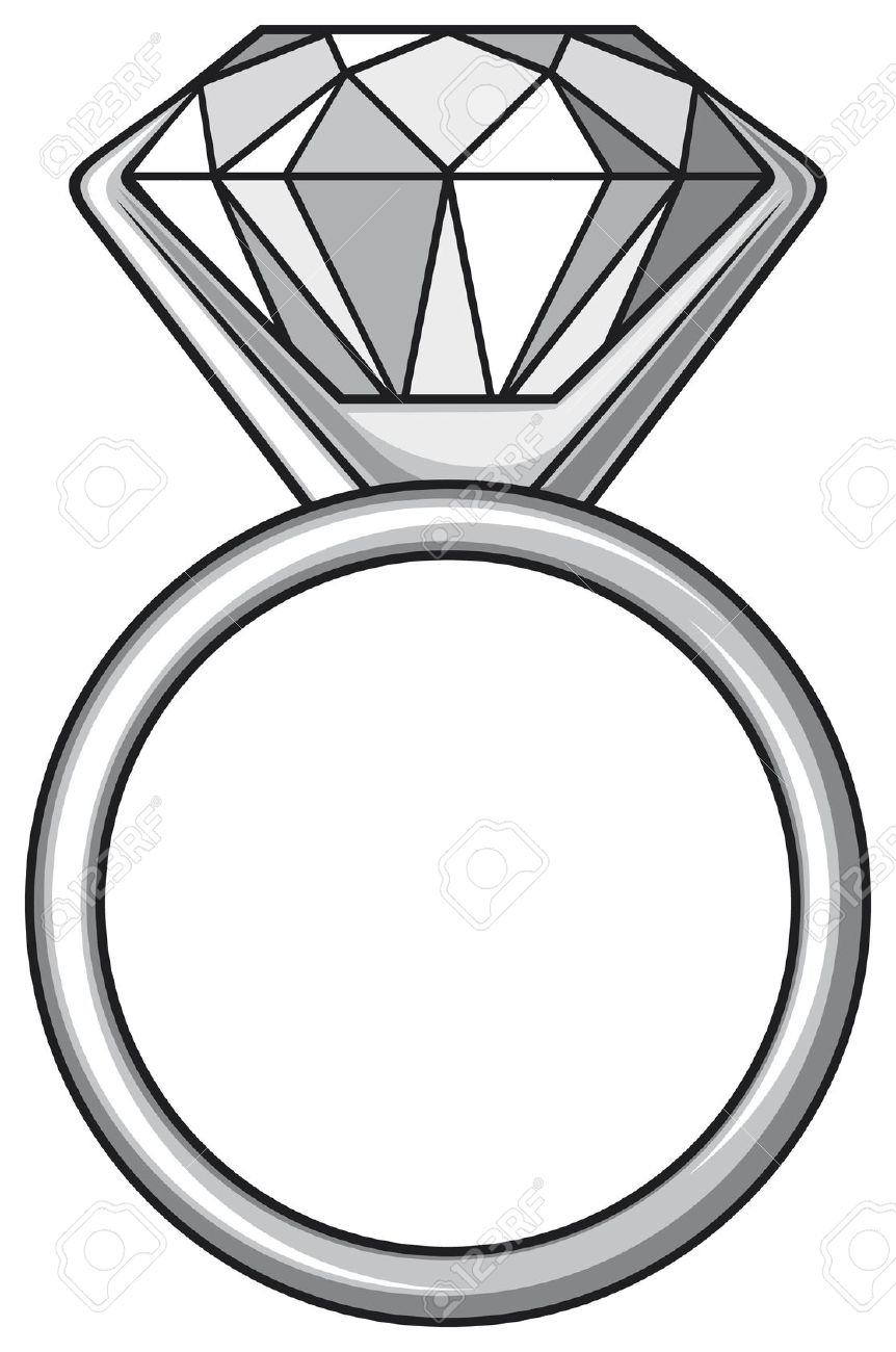 Interlocking Wedding Rings Drawing at GetDrawings | Free download