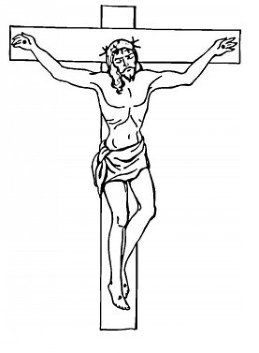 Jesus On The Cross Drawing Easy at GetDrawings Free download