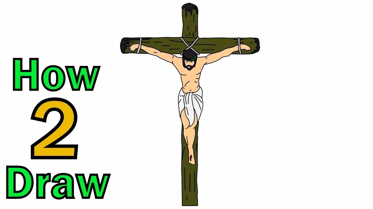 Jesus On The Cross Drawing Easy at GetDrawings | Free download