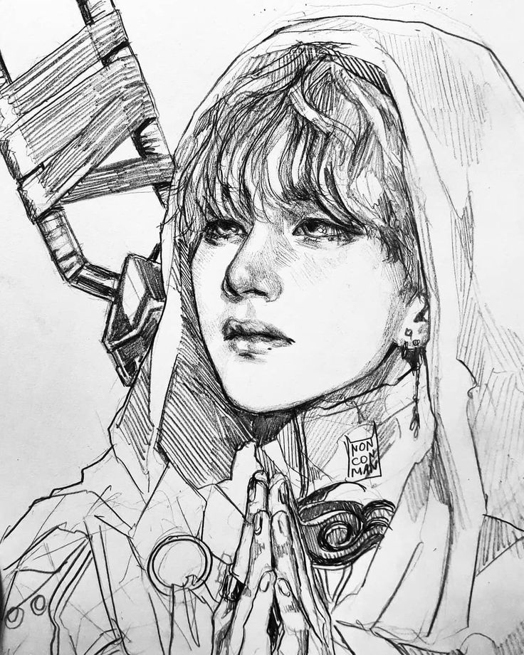 Jungkook Drawing Skills at GetDrawings | Free download