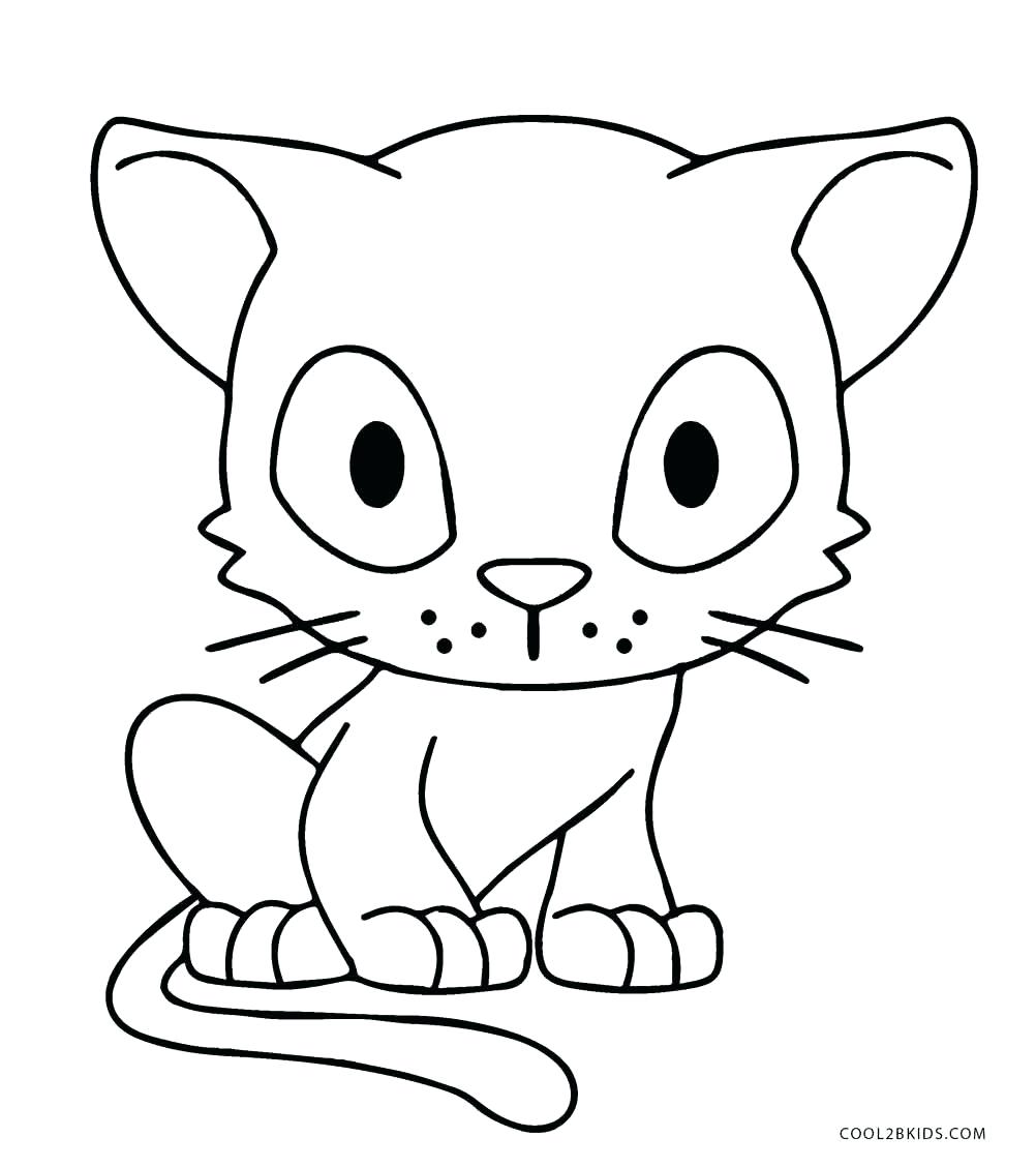 Kawaii Kitty Drawing At Getdrawings | Free Download