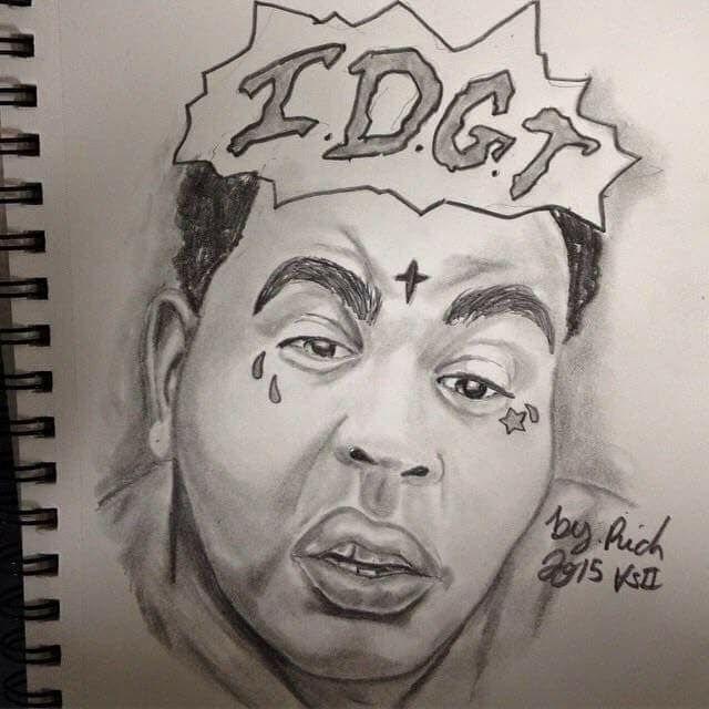 Kevin Gates Drawing At Getdrawings 