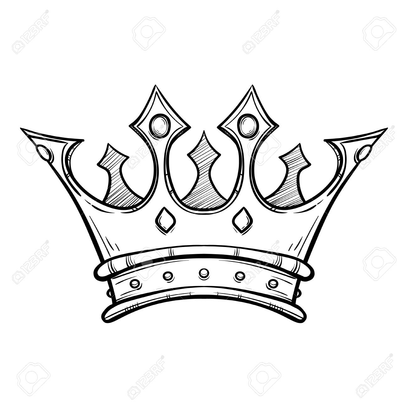 King Crown Drawing Easy at GetDrawings Free download