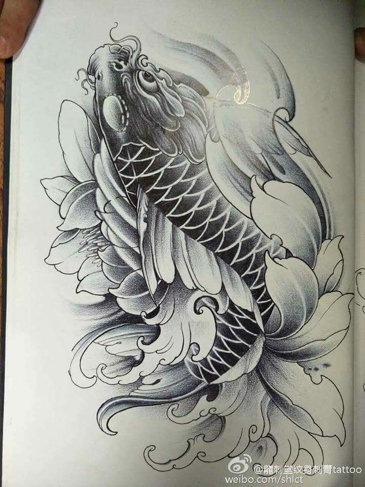 Koi Fish Tattoo Drawing at GetDrawings | Free download