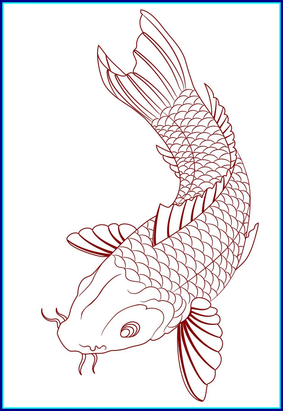Koi Fish Tattoo Drawing Design at GetDrawings Free download