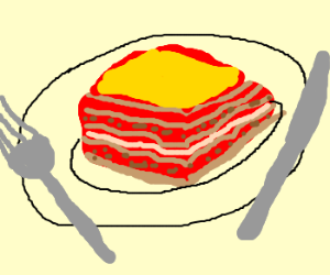 Lasagna Drawing at GetDrawings | Free download