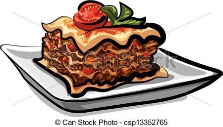 Lasagna Drawing at GetDrawings | Free download