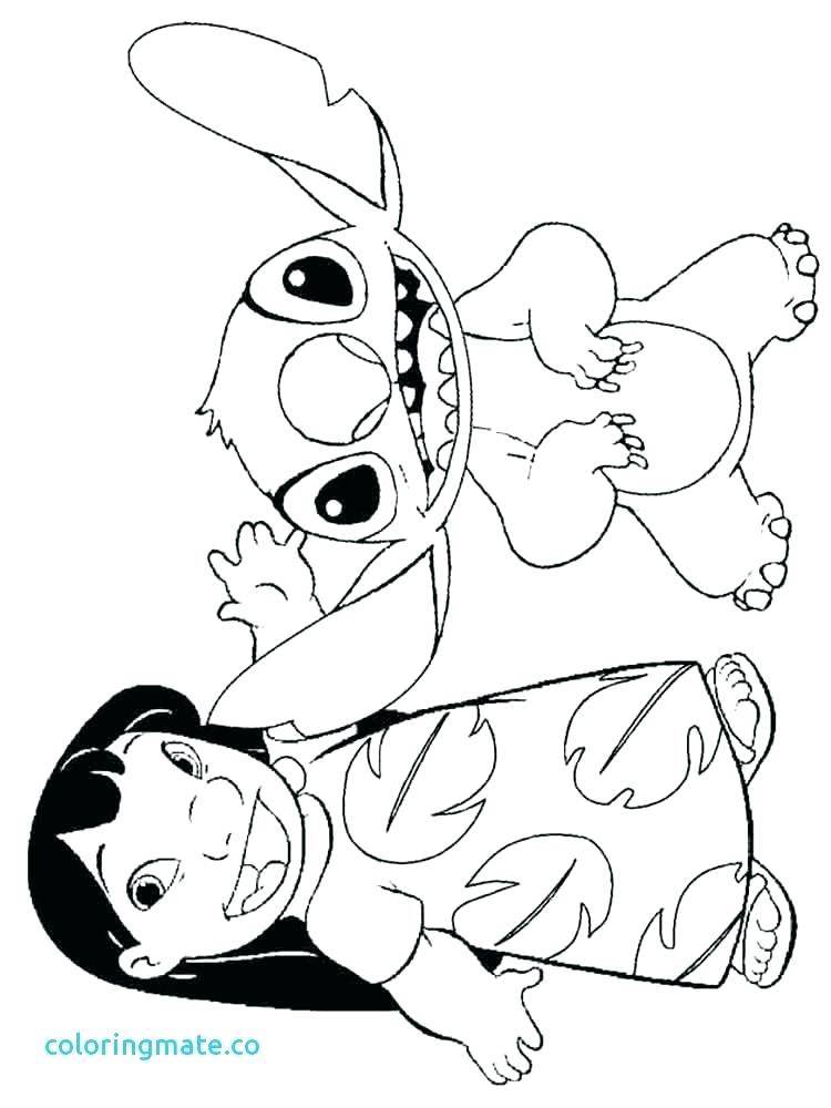 Lilo And Stich Coloring Pages  Lilo and Stitch Coloring Pages Say Hi ...