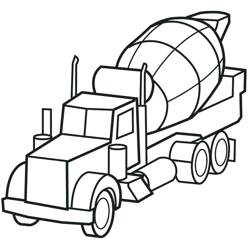 Kenworth Log Truck Coloring Page Coloring Pages