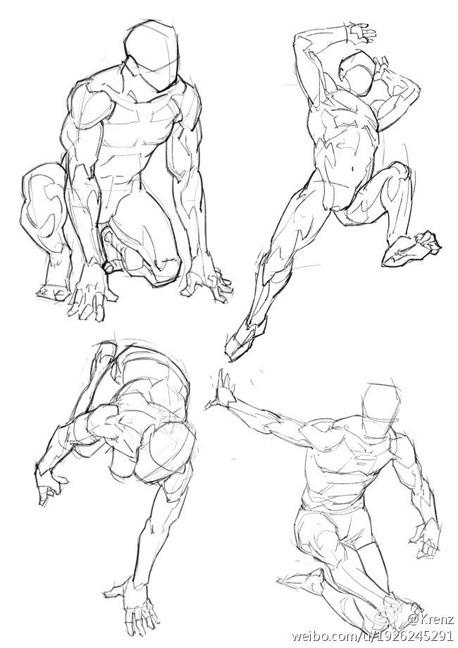 Pose Reference Male Anatomy