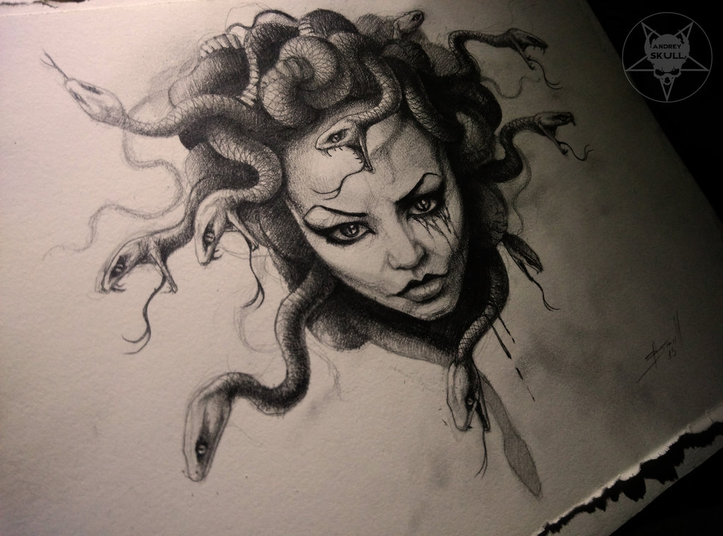 Medusa Face Drawing At Getdrawings Com Free For Personal.