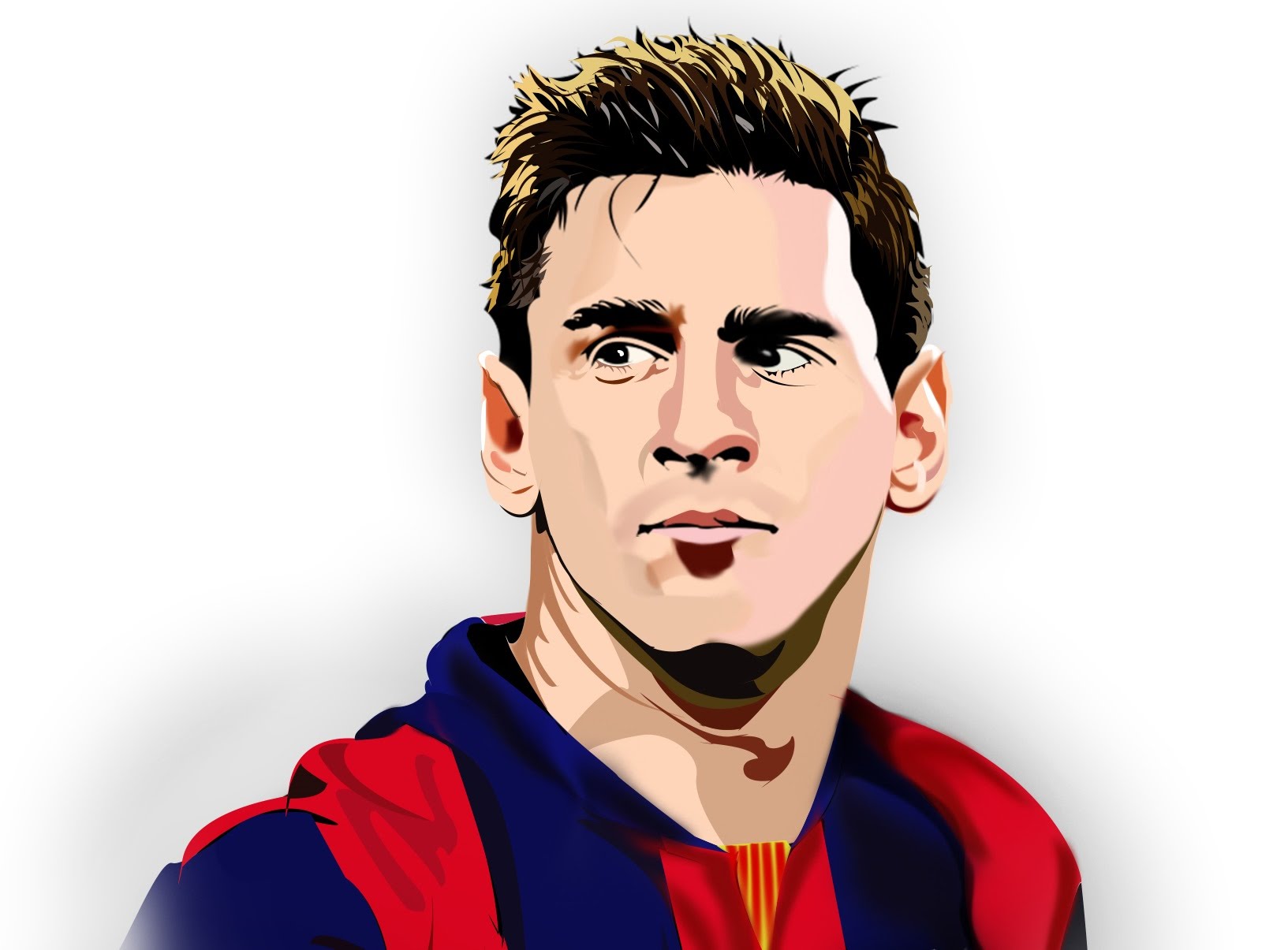 Messi Drawing Cartoon / How to Draw Messi Step by Step Easy Drawing