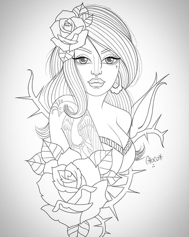 Mexican Drawing Chola at GetDrawings Free download