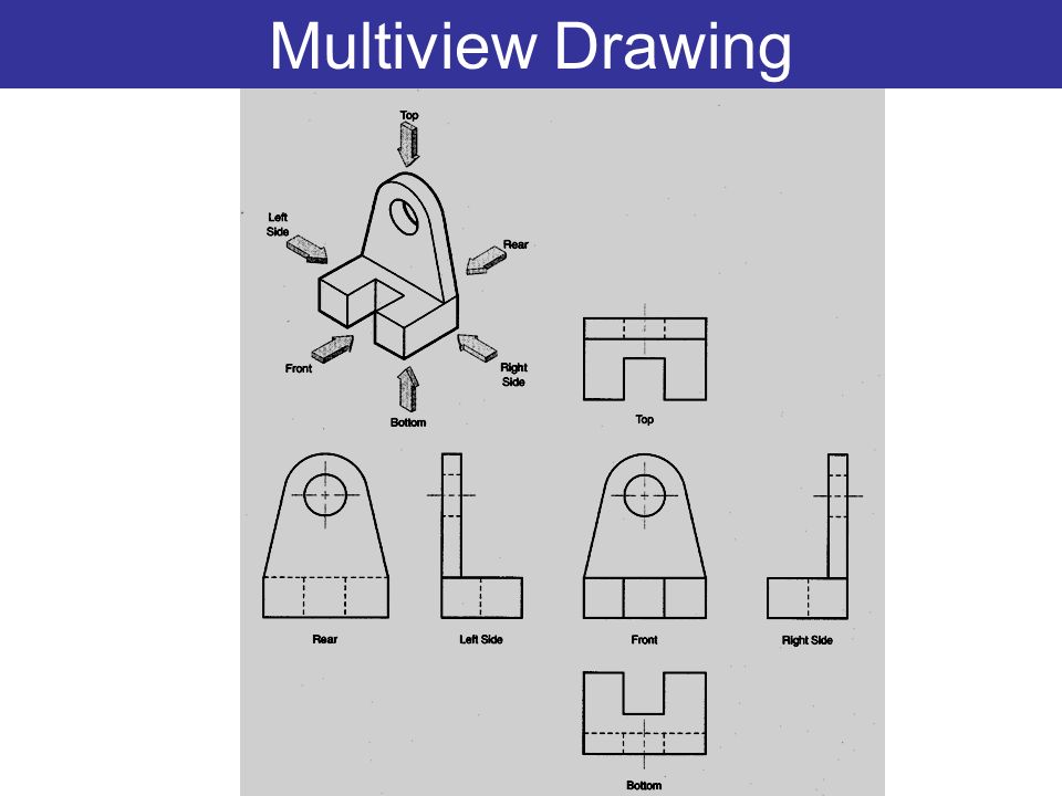Multiview Drawing at GetDrawings | Free download