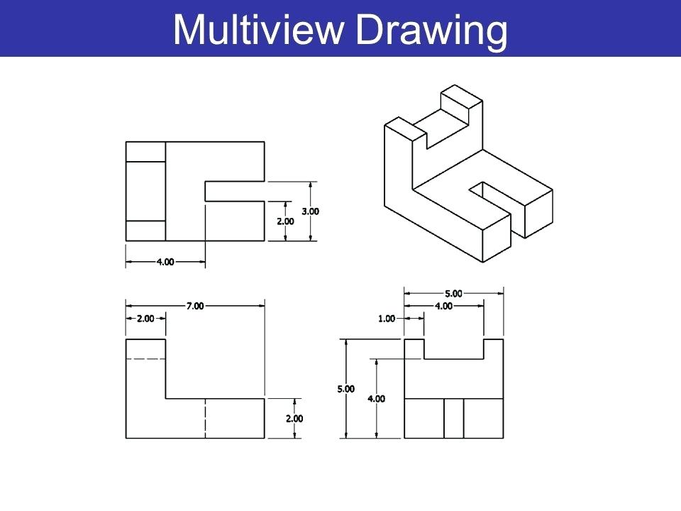 Cute How To Draw A Multiview Sketch with simple drawing