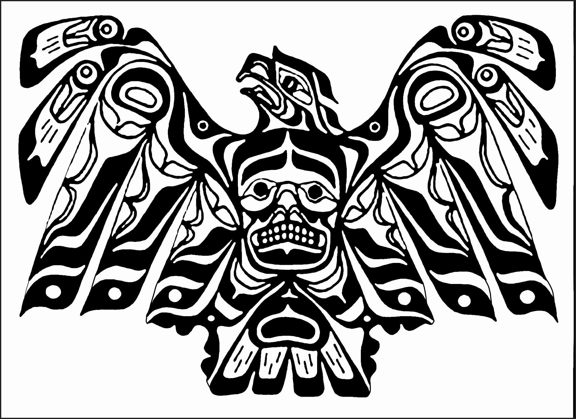 Native American Eagle Drawing at GetDrawings Free download
