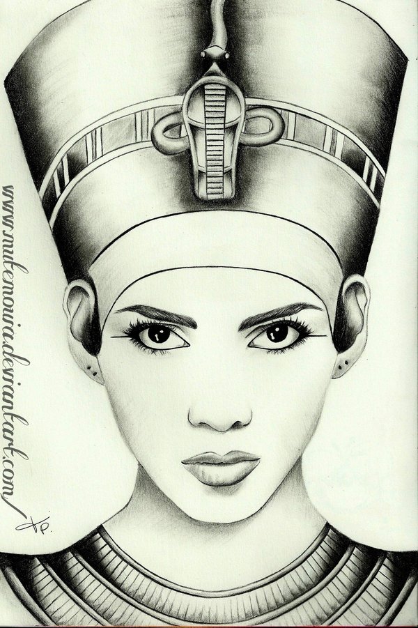 Nefertiti Drawing at GetDrawings | Free download