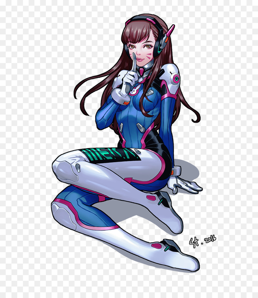Overwatch Dva Drawing at GetDrawings | Free download