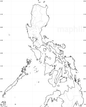 Map Of The Philippines Drawing With Label - The Accounting Cover Letter