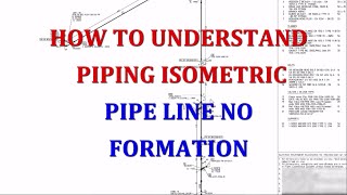 how to read piping isometric drawing pdf