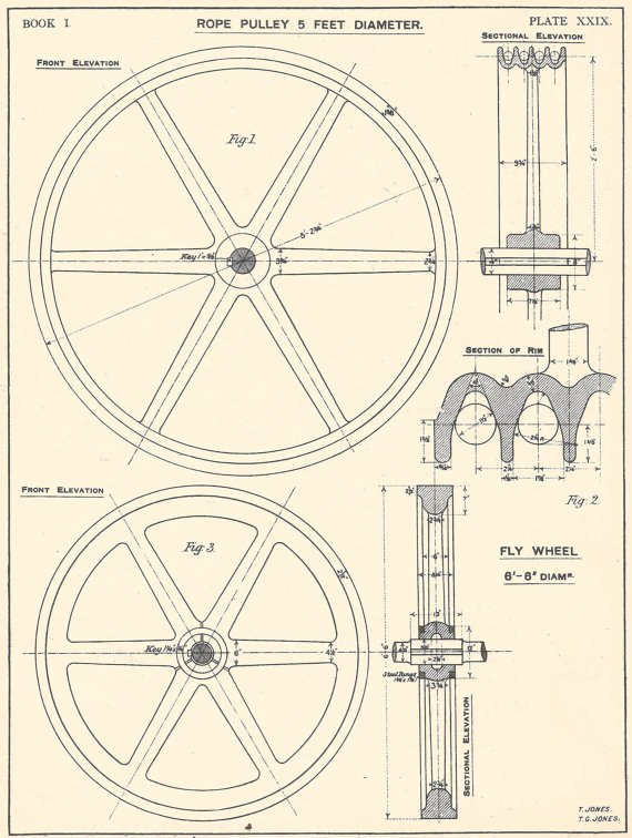 Pulley Drawing at GetDrawings Free download