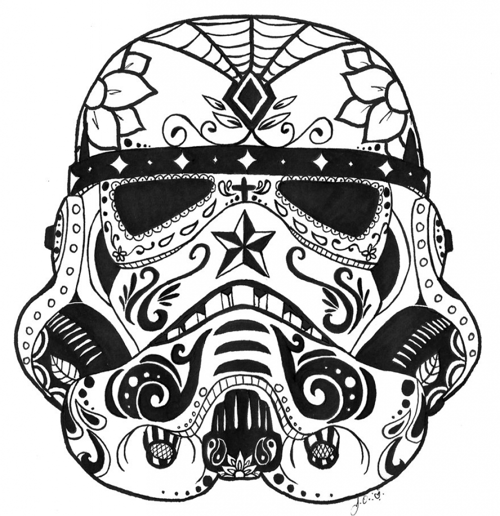 Realistic Sugar Skull Drawing at GetDrawings Free download