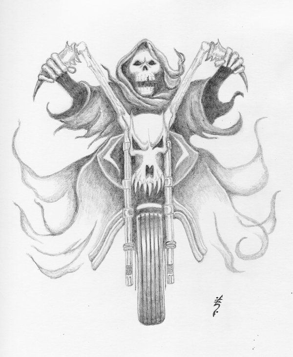 Santa Muerte Tattoo Drawing at GetDrawings | Free download