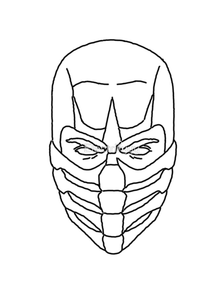 Scorpion Mortal Kombat Drawing at GetDrawings | Free download