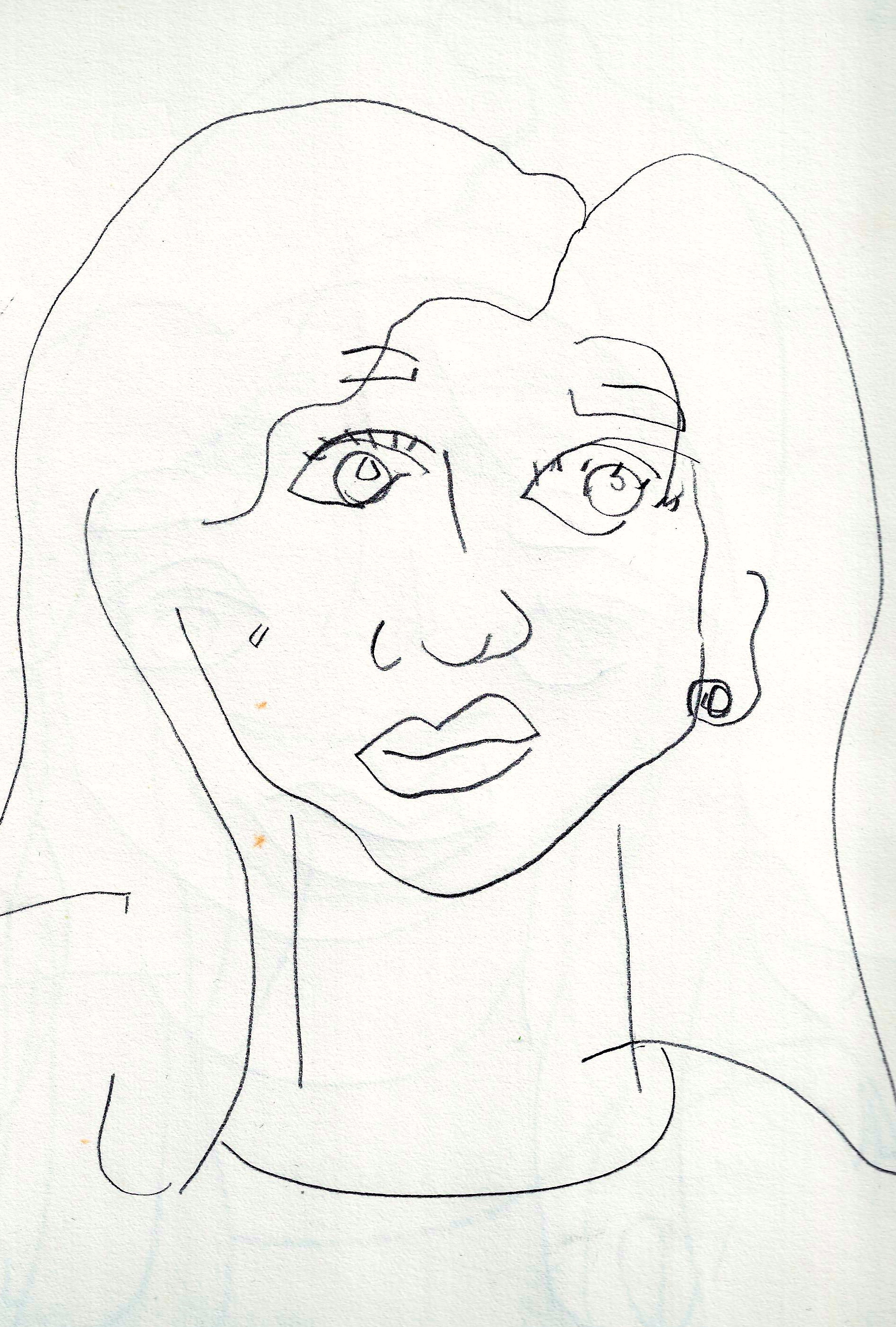 Self Portrait Drawing At Getdrawings Free Download