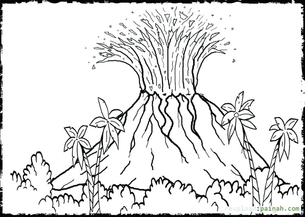 Shield Volcano Drawing At GetDrawings Free Download
